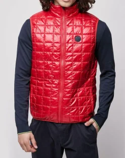 Veste avec doublure amovible Newport 3 couches bleu/rouge-North Sails Sale