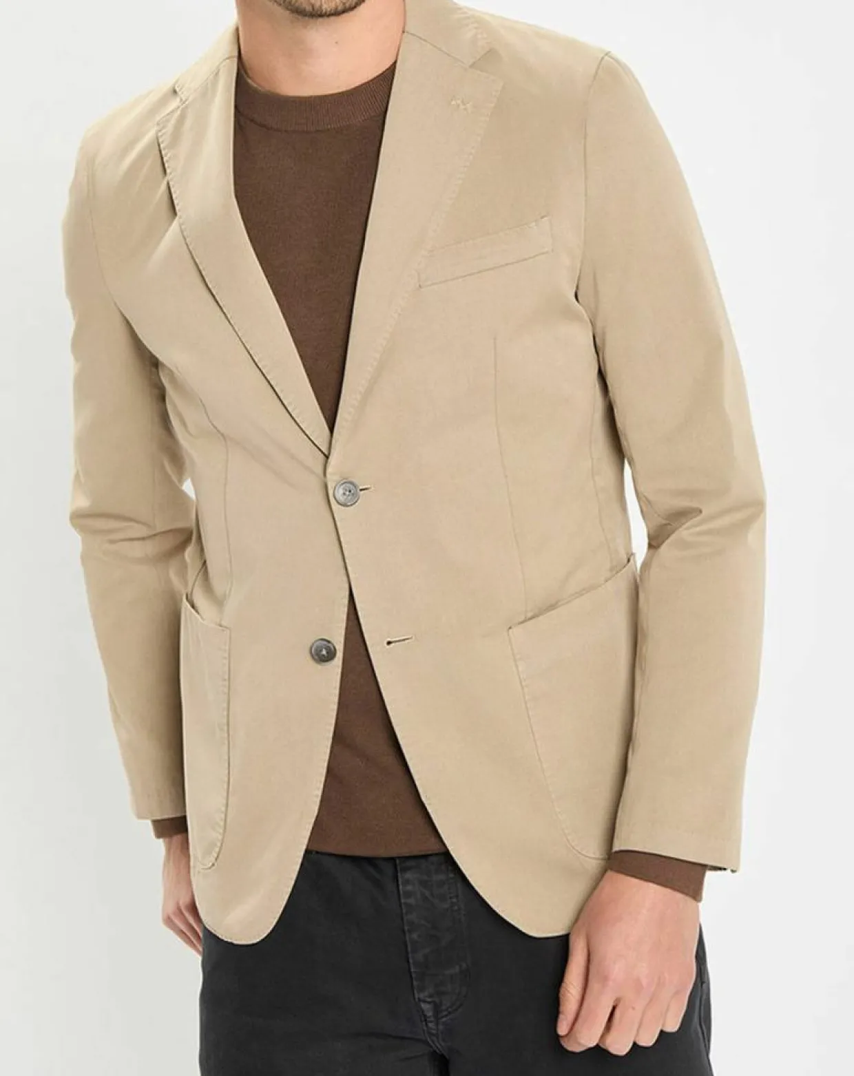 Veste blazer regular fit beige-Marc O'Polo