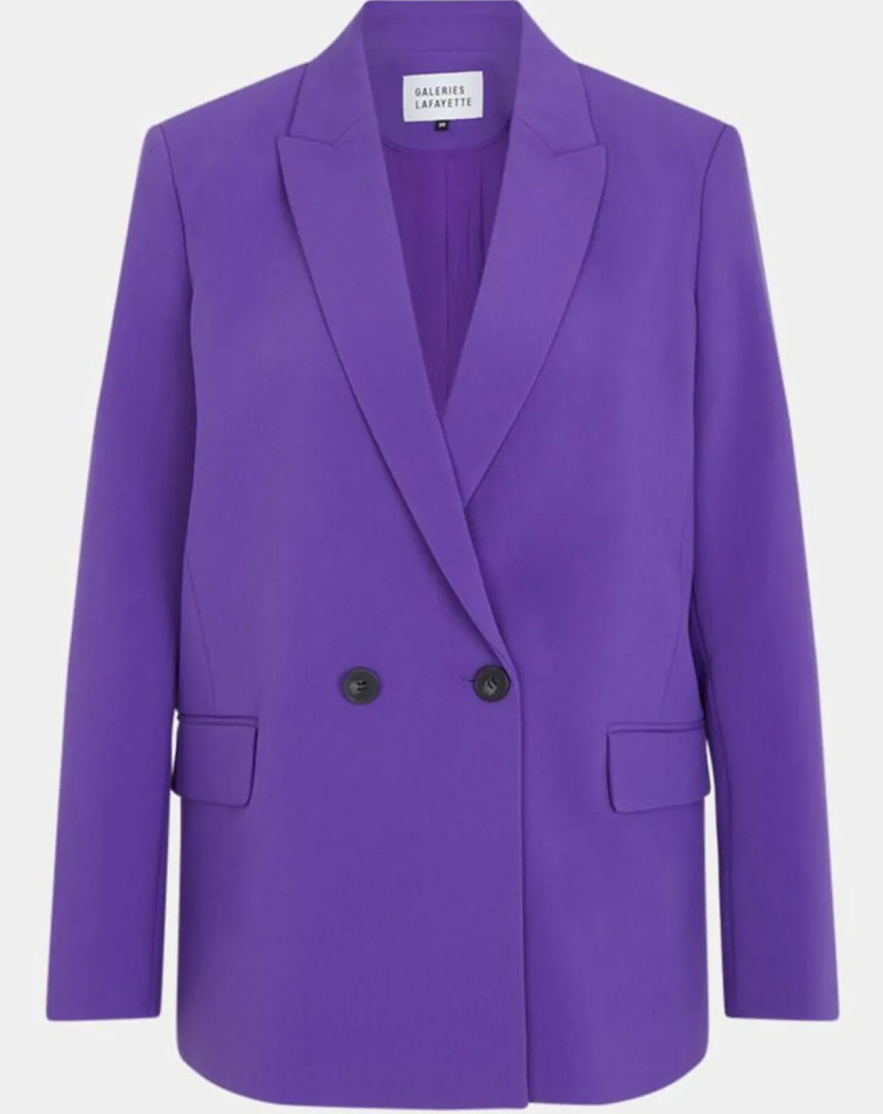 Veste blazer Rune double boutonnage violette-Galeries Lafayette Outlet