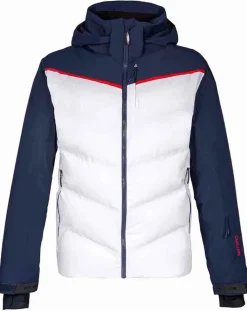Veste Charly blanc/bleu-Duvillard Online