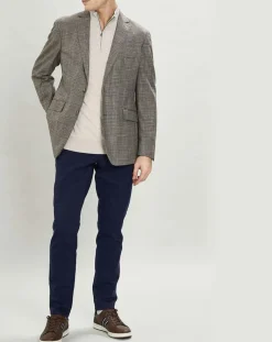 Homme Hackett London Vestes, Blousons^Veste Chek imprimée prince de galles beige