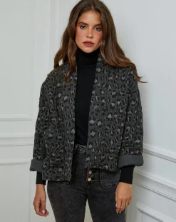 Femme L'Armoire de Suzette Vestes, Blousons^Veste Coralie anthracite