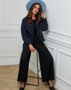 Veste Coralie marine-L'Armoire de Suzette Online