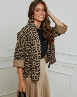 Veste Coralie taupe-L'Armoire de Suzette Online