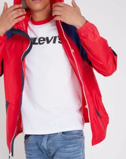 Homme Levi's® Vestes, Blousons^Veste coupe vent Colorblock Windrunner rouge