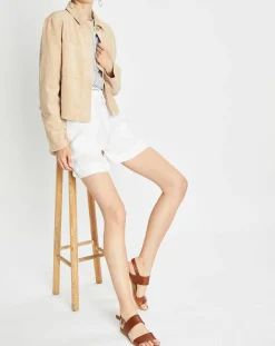 Femme Marc O'Polo Vestes, Blousons^Veste courtes en Velours côtelé beige