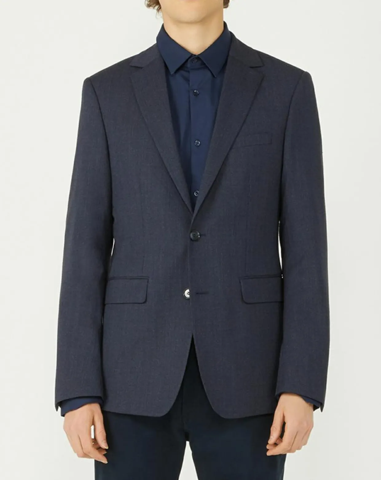 Homme Comptoir GL Vestes, Blousons^Veste de costume en Laine mélangée Melfi bleu