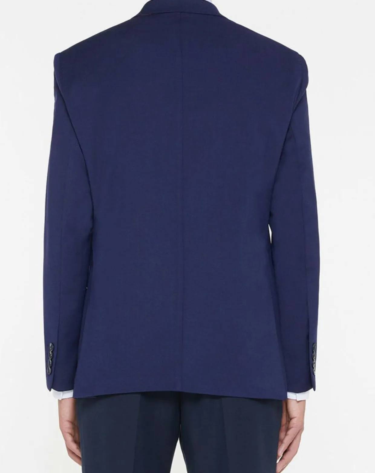 Veste de Costume en Laine mélangée bleue-Hackett London Best