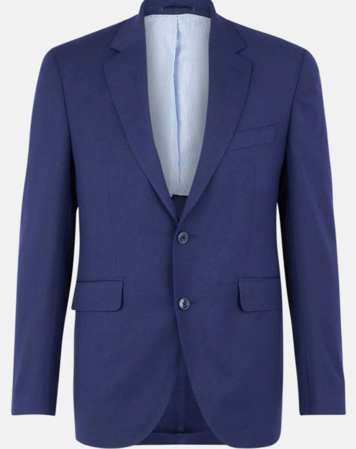 Veste de Costume en Laine mélangée bleue-Hackett London Best
