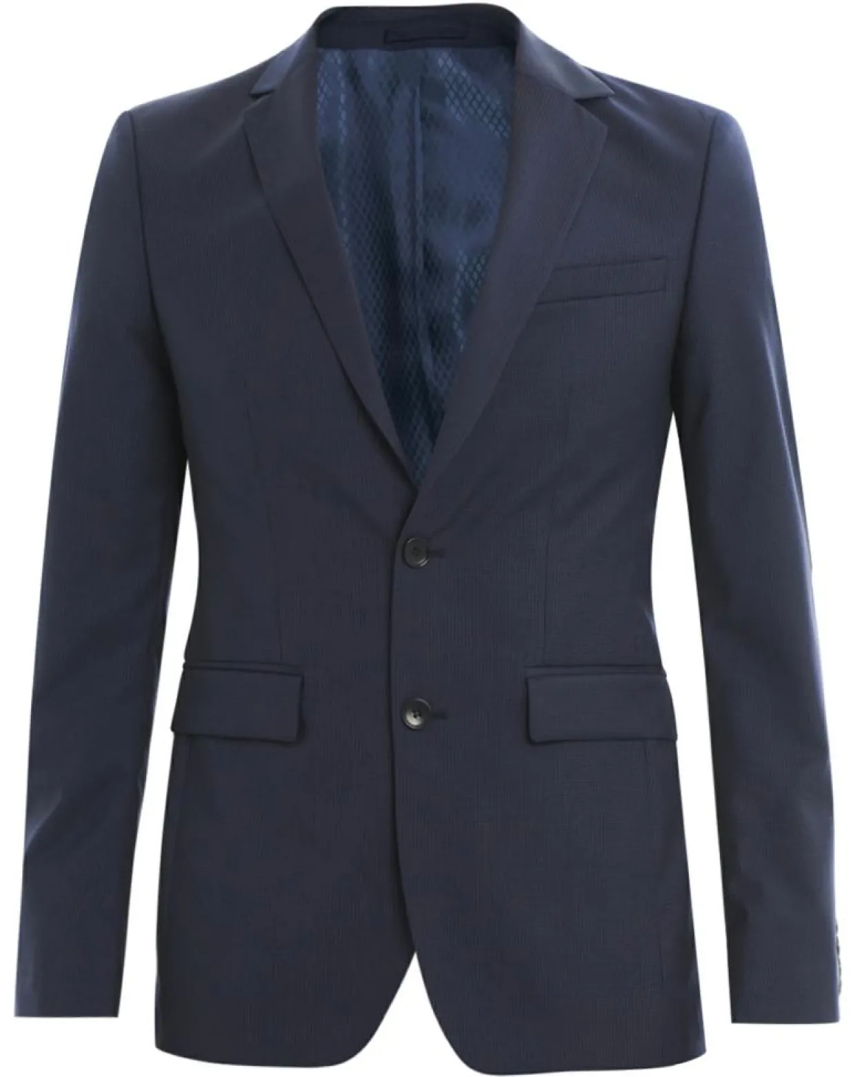 Veste de costume en Laine mélangée Veruto bleu foncé-Comptoir GL New