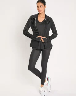 Femme Odlo Vestes, Blousons^Veste de running réfléchissante Zeroweight Pro Warm noire