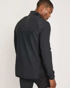 Veste de running Zeroweight Warm Hybrid noire-Odlo Clearance