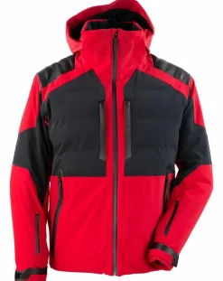Veste de ski Apex rouge/noir-Lacroix Best