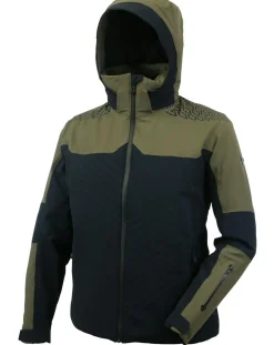 Veste de ski Belledonne bleu foncé/kaki-Degré 7