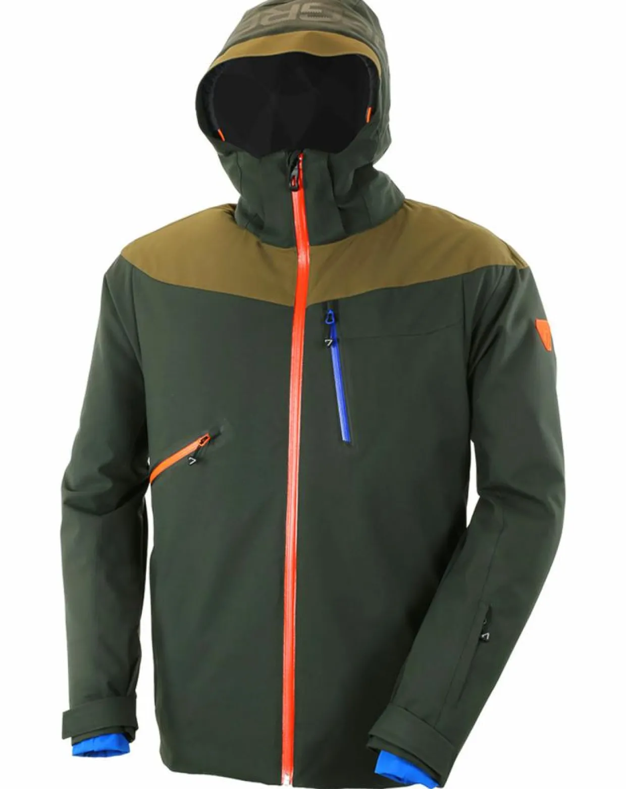 Veste de Ski Brevent kaki-Degré 7 Hot