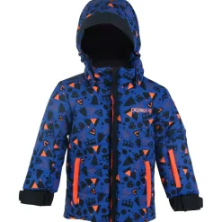 Veste de ski Camo bleu électrique-Degré 7 Online
