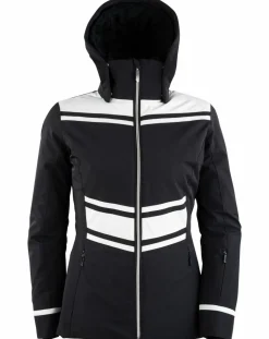 Veste de ski Caron noir/blanc-Duvillard