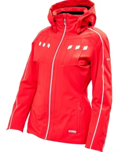Femme Duvillard Manteaux^Veste de ski Cluse rouge