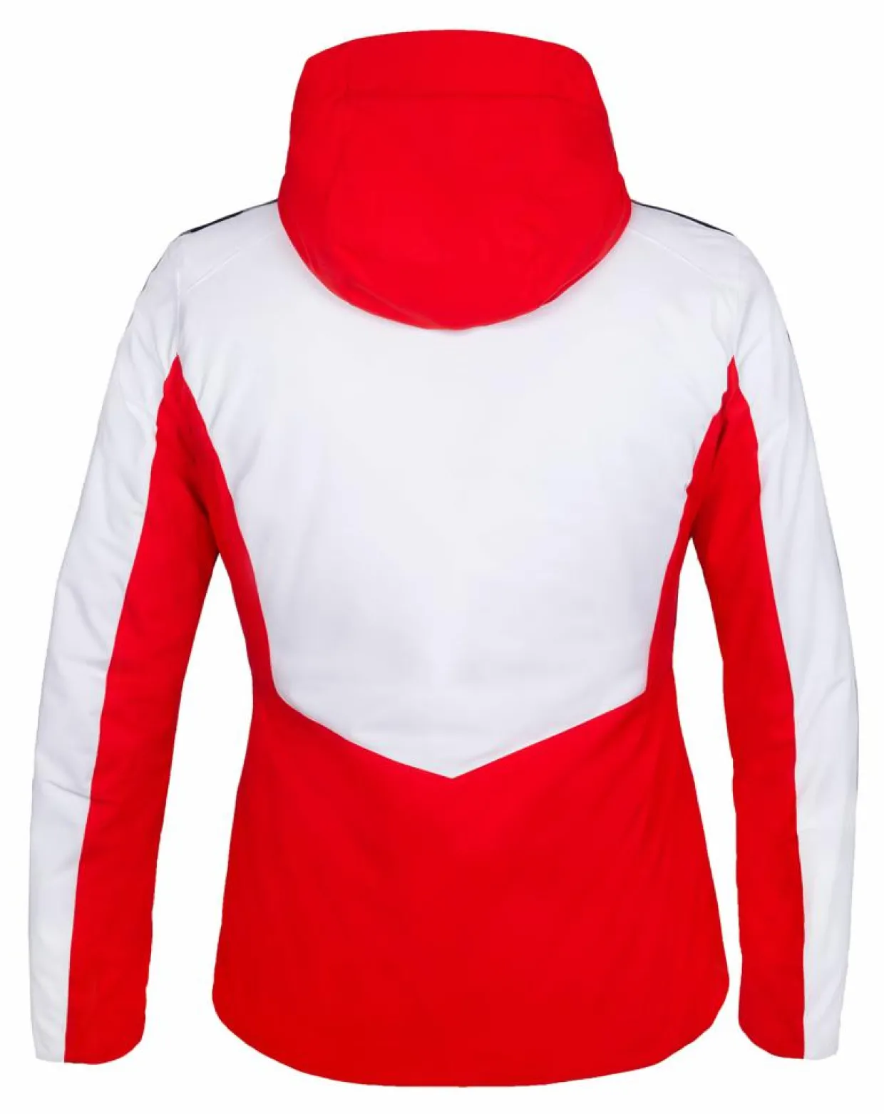 Femme Duvillard Manteaux^Veste de ski Droites rouge/blanc