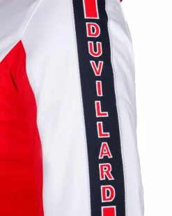 Femme Duvillard Manteaux^Veste de ski Droites rouge/blanc