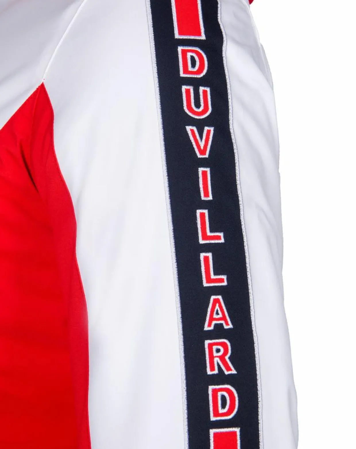 Femme Duvillard Manteaux^Veste de ski Droites rouge/blanc