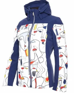 Femme Duvillard Manteaux^Veste de ski Ecandies bleue