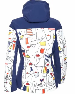 Femme Duvillard Manteaux^Veste de ski Ecandies bleue