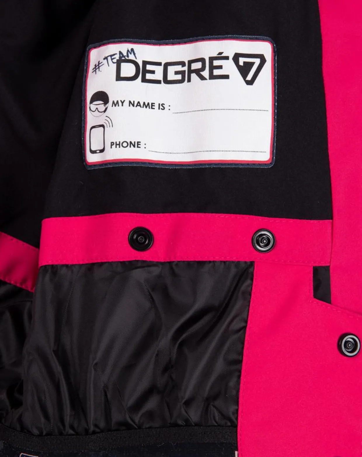 Enfant Degré 7 Fille^Veste de ski Fairy fausse fourrure rose