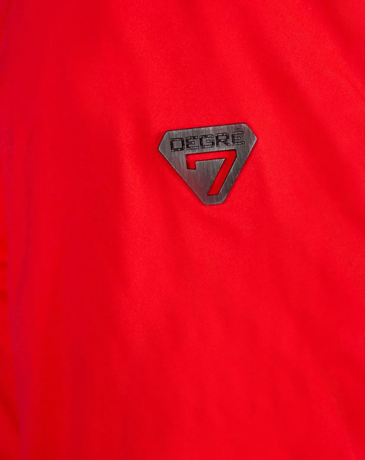 Femme Degré 7 Manteaux^Veste de ski Geod fausse fourrure rouge