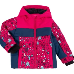 Veste de ski Looney rose/bleu-Degré 7 Online