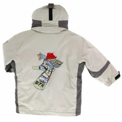 Enfant Degré 7 Garçon^Veste de ski Luge beige