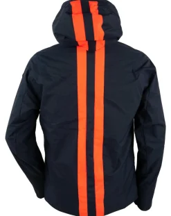 Homme Degré 7 Vestes, Blousons^Veste de ski Miage bleu foncé/orange