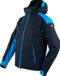 Homme Degré 7 Vestes, Blousons^Veste de ski Montets bleu foncé/ciel