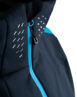 Homme Degré 7 Vestes, Blousons^Veste de ski Montets bleu foncé/ciel