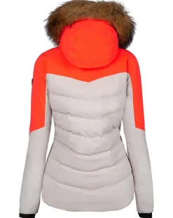 Veste de ski Sassiere grès/orange-Degré 7 Discount
