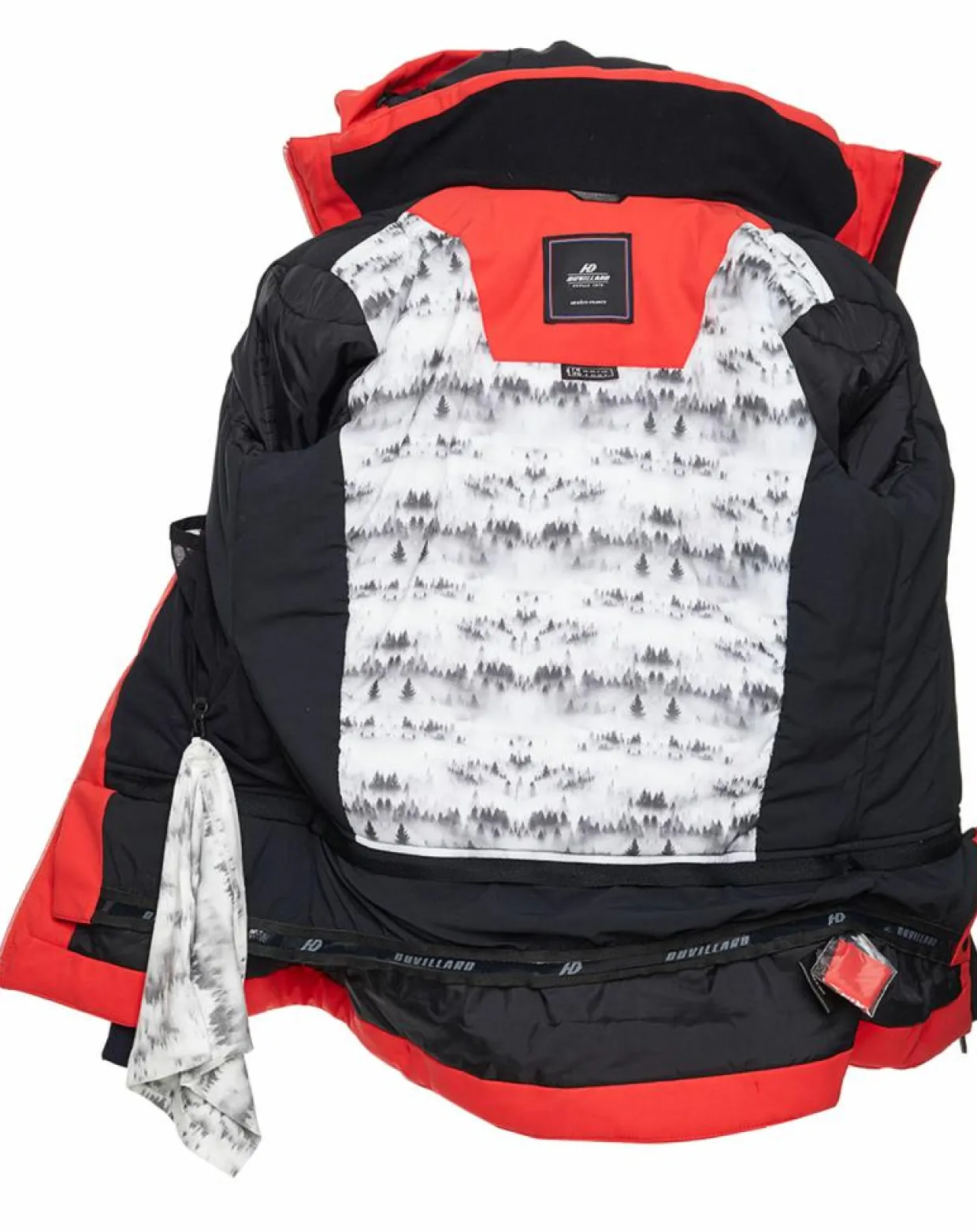 Femme Duvillard Manteaux^Veste de ski Sella rouge