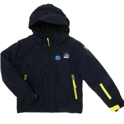 Enfant Degré 7 Garçon^Veste de ski Sledge bleu foncé