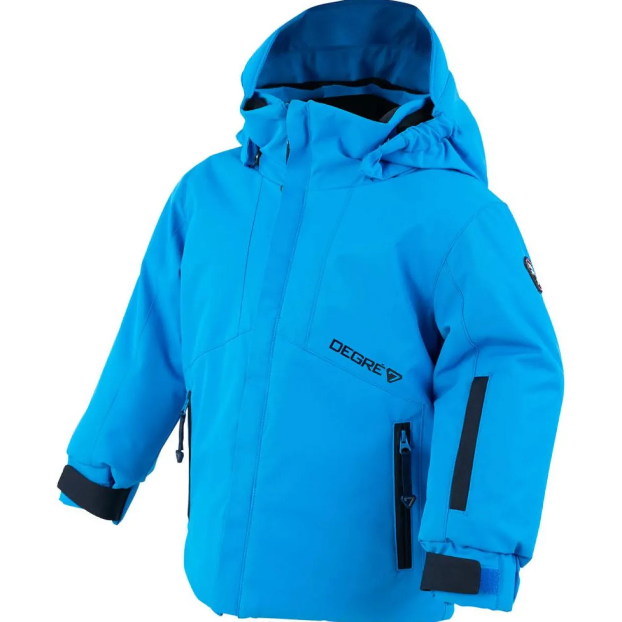 Enfant Degré 7 Garçon^Veste de ski Slide bleu électrique