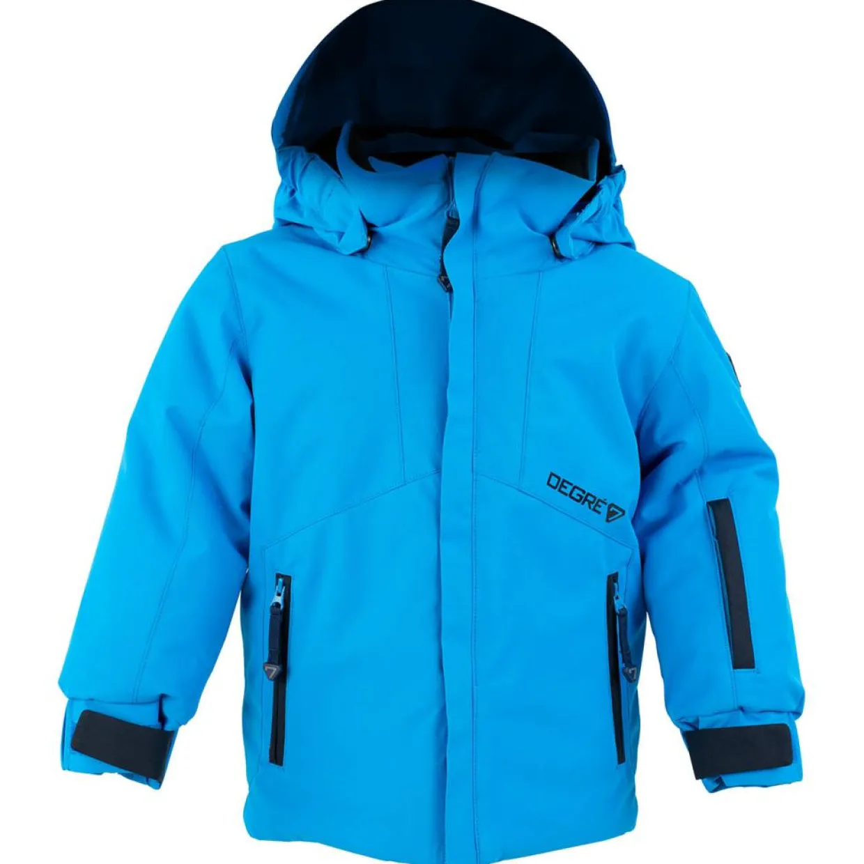 Enfant Degré 7 Garçon^Veste de ski Slide bleu électrique