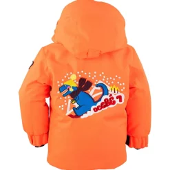 Veste de ski Slide orange-Degré 7 New