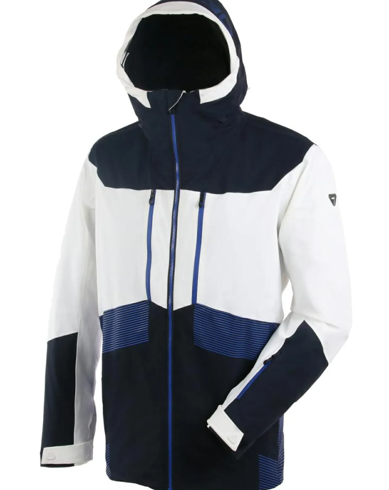 Veste de ski Touring blanc/marine-Degré 7 Hot