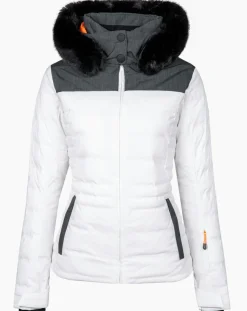 Veste de ski Traqui blanche-Degré 7 Online