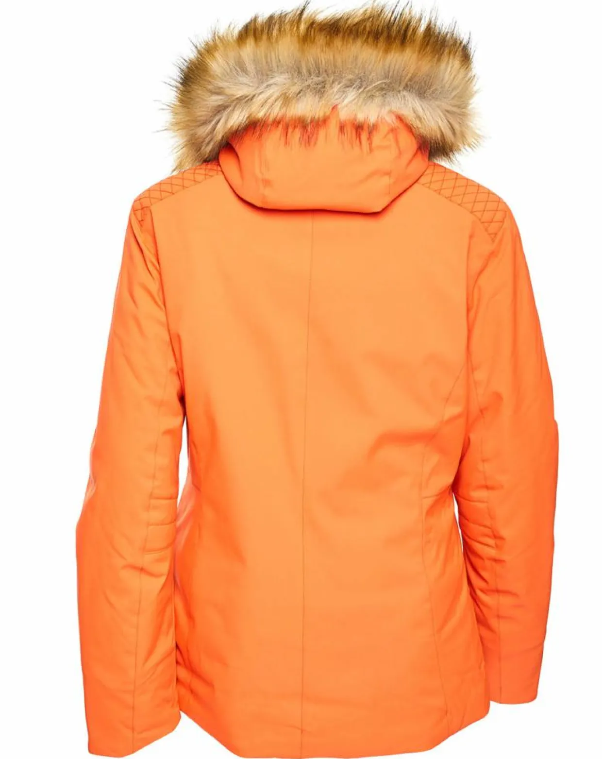 Veste de ski Triolet fausse fourrure orange-Duvillard Clearance
