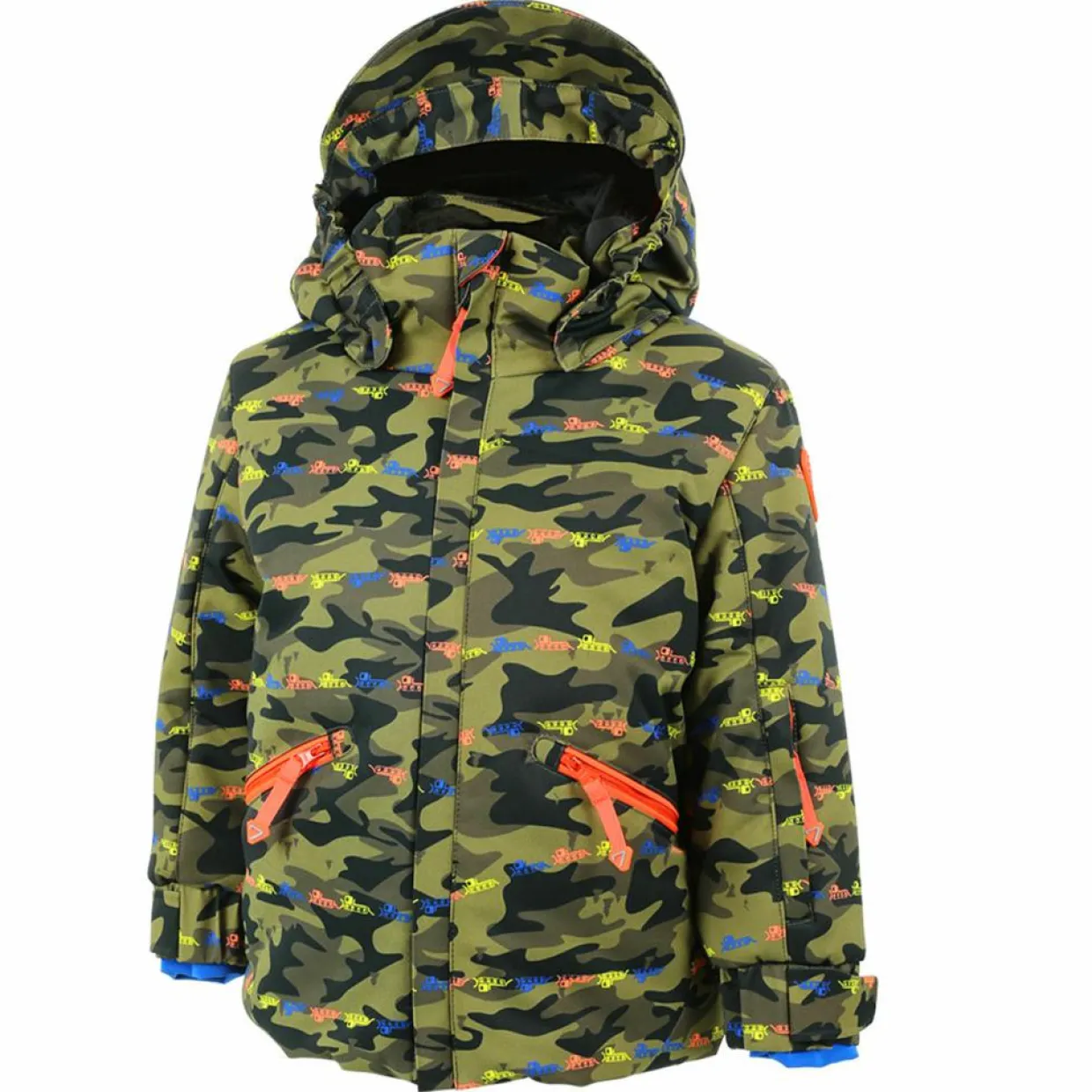 Veste de Ski Twisty camouflage verte-Degré 7 Outlet