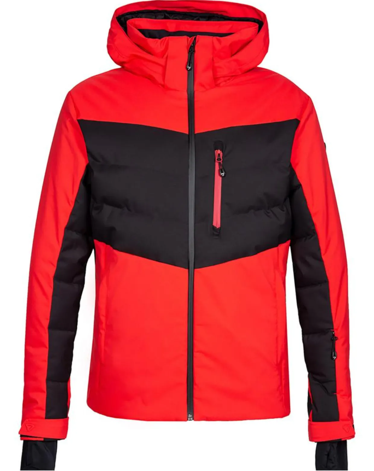 Veste de ski Ubay rouge-Degré 7 Discount