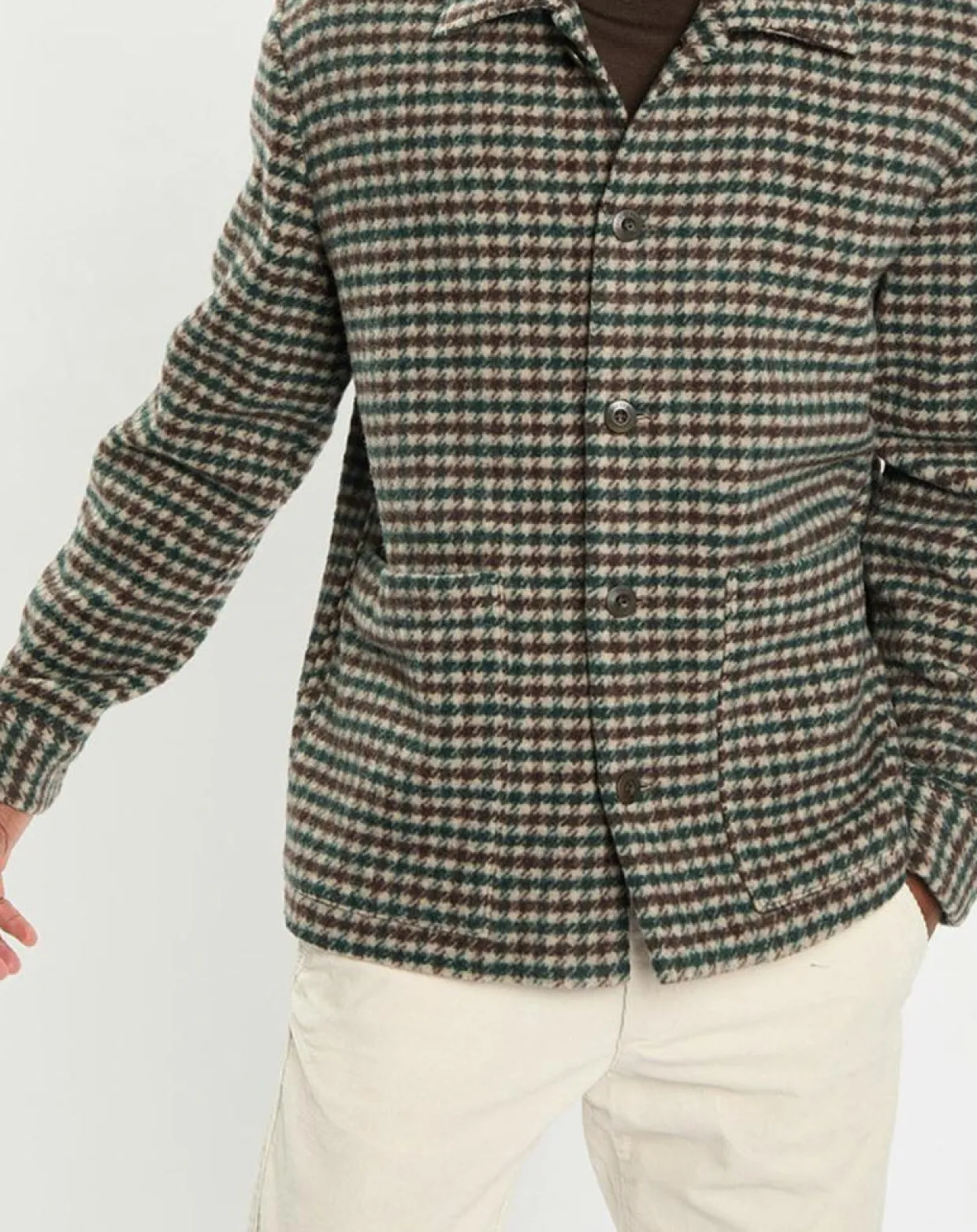 Veste de travail en Laine mélangée Manteco multicolore-Marc O'Polo Hot
