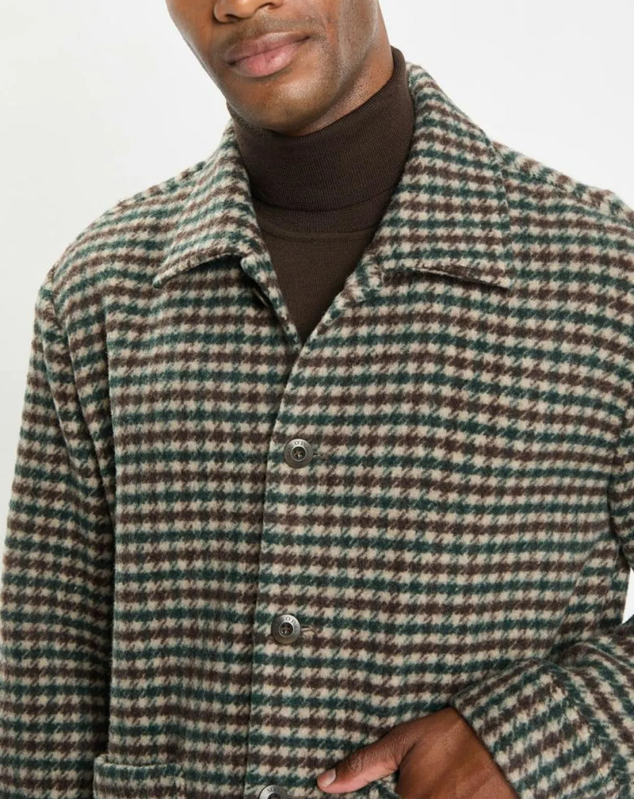 Veste de travail en Laine mélangée Manteco multicolore-Marc O'Polo Hot