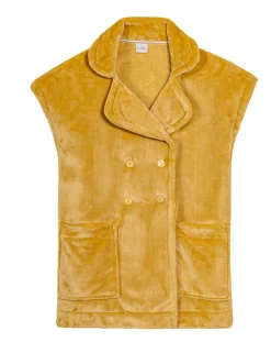 Femme Le Chat Vestes, Blousons^Veste d'intérieur en peluche flanelle Essentiel pollen