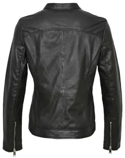 Femme Chyston Vestes, Blousons^Veste en Cuir Calissy noire