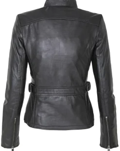 Femme Chyston Vestes, Blousons^Veste en Cuir Candice noire